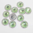 thumbnail image 3 of 10 piezas de Botones de diamante de imitación Gloria decorativos de 18mm, 3 of 8