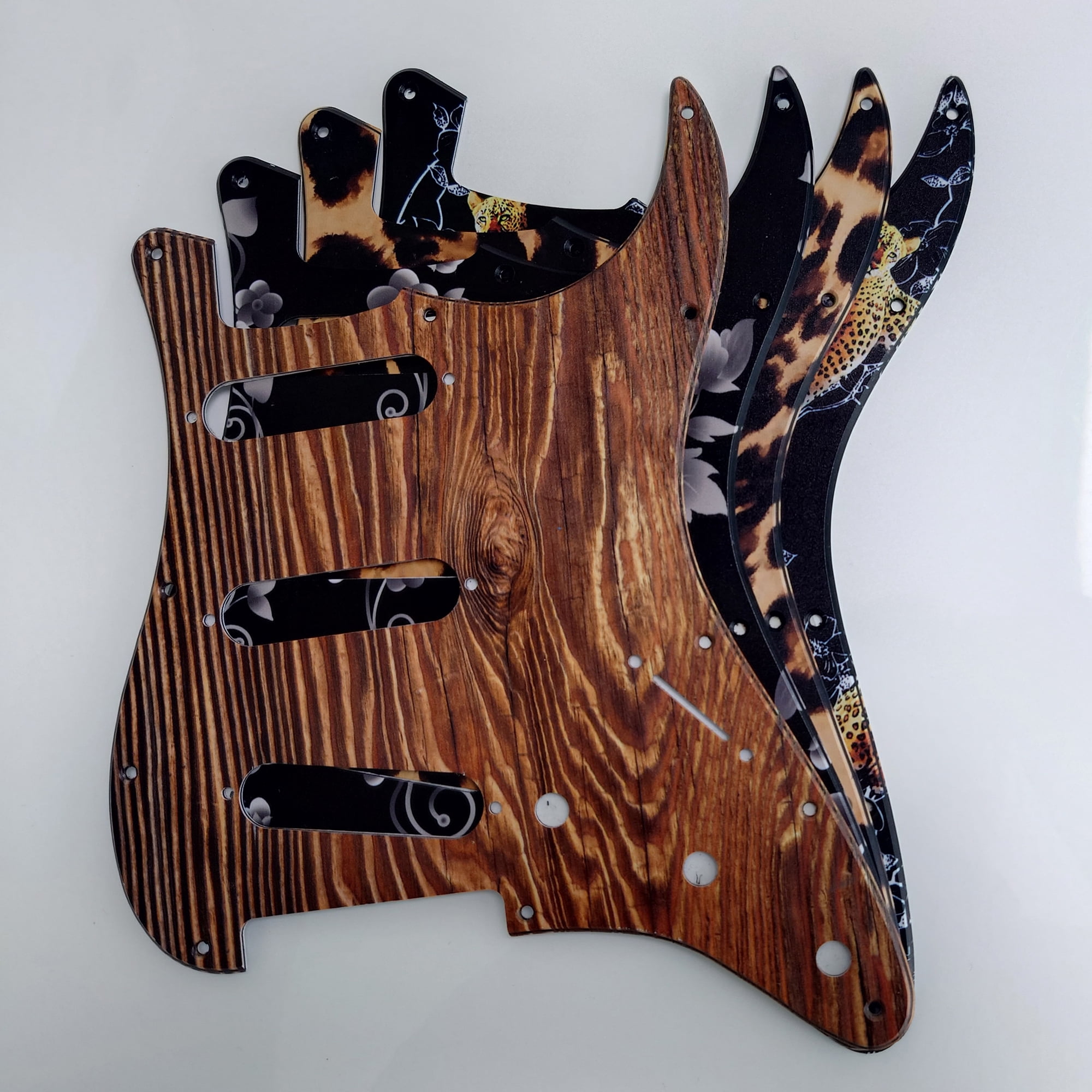 Custom Electric Guitar Pickguard 3D Effect for FD 11 Hole SSS 3D Pickguard Replacement Parts