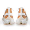 thumbnail image 6 of Abstract Texture Orange Grey Gradient Walking Shoes for Men Woman Lightweight Tennis Fashion Elastic Sports Shoes Cushion Basketball Shoes, 6 of 7
