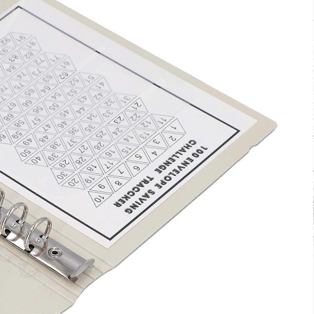 100 Envelopes Money Saving Challenge Binder Reusable A5 Budget Binder 25 Sheets Transparent Savings Challenge Budget Book for Money Management Violet