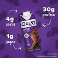 thumbnail image 6 of Quest Protein Shake, Chocolate, 30g Protein, 12 Ct, 6 of 10
