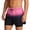 Pink, variant on Men's 2 in 1 Gradient Athletic Shorts with Compression Liner Running Workout Shorts, Quick Dry Performance Short Pants for Basketball Training Exercise Elastic Waist Drawstring