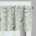 thumbnail image 5 of Ambesonne Scandinavian Valance & Curtain, Polar Bear in Sweater, 55"x45", Pale Bluegrey Khaki, 5 of 7