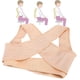 thumbnail image 4 of Corrector de postura transpirable para hombros y espalda, cómodo soporte para espalda para mujer, Color de piel, 4 of 14