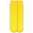thumbnail image 4 of Ultra Soft Non-Slip Grip Slipper Socks, Yellow - Fall Injury Prevention Hospital Sock for Safety, Comfort and Warmth - All Around Tread Pattern, 4 of 4