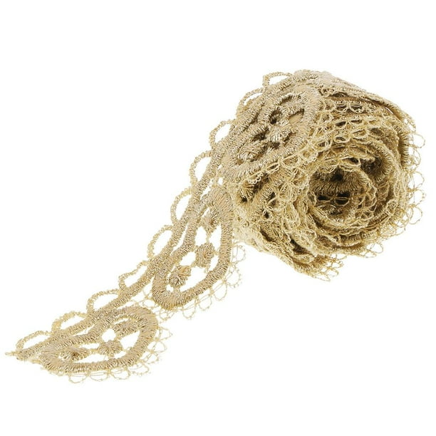 Lace 2024 ribbon gold