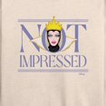 thumbnail image 3 of Disney Villains - Not Impressed - Women's Lightweight French Terry Long Sleeve Shirt, 3 of 5