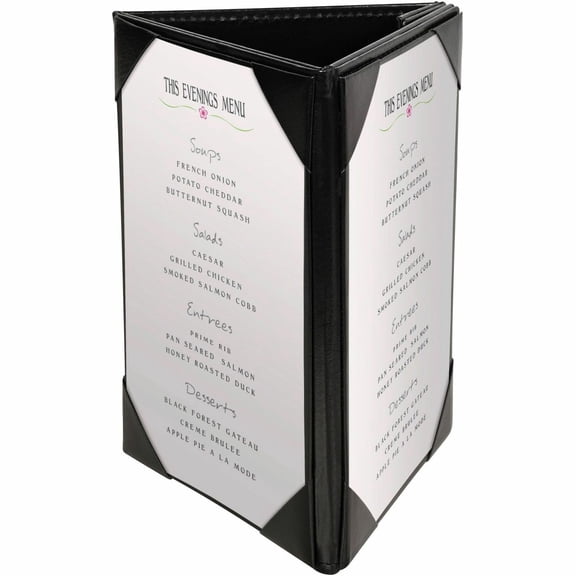 Deflecto Three-Panel Table Tent (def-4442)