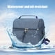 thumbnail image 4 of Xihbxyly Venta de Palets Bolsa de Almuerzo Aislada para Mujeres y Hombres, Lonchera Reutilizable para La Oficina, Trabajo, La Escuela, Picnic, La Playa, Bolsa Congelada a Prueba de Fugas con Correa d, 4 of 7