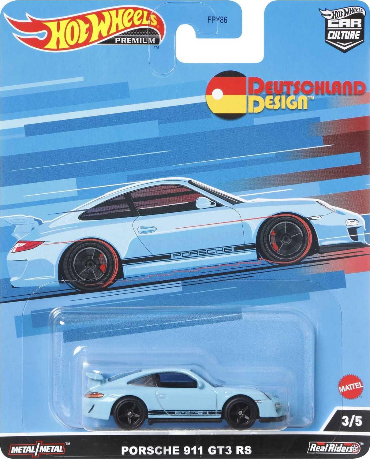 Hot Wheels Car Culture Circuit Legends Porsche 911 GT3 Vehicle