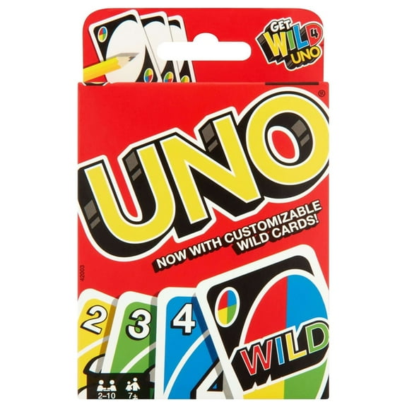 Mattel Uno Classic Card Game, Pack of 32