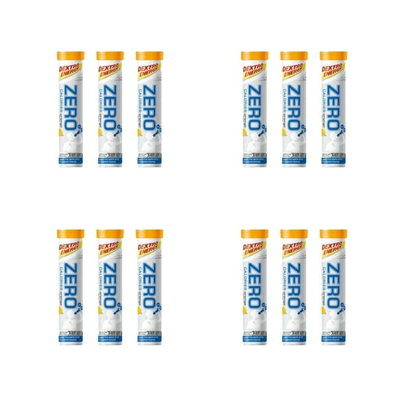 Dextro Energy Tableta Efervescente Electrolitos 0calorias 12 Orange DEXTRO ENERGY ZERO TABLETAS