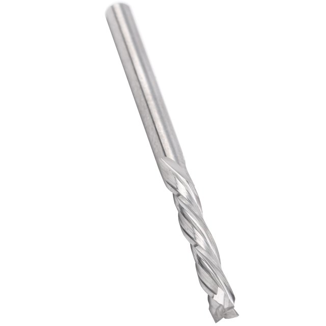 Herramienta de hardware, fresa de extremo para molino de vástago redondo de aluminio, fresa de corte de flauta, máxima comodidad
