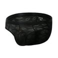 thumbnail image 1 of PEASKJP Briefs for Men Flyless Pouch for CloudSoft Cooling Comfort Not Compression,Black L, 1 of 4