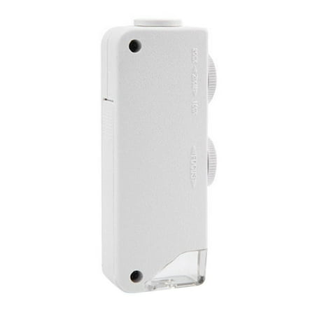 

Professional With LED Light Mini Pocket HD Illuminated Zoom Microscope 60X-100X Jeweler Magnifier Magnifying Glass 160X-200X
