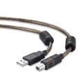 thumbnail image 1 of Cable de impresora USB 2.0 Tan QY Active A-Macho a B-Macho de 15 m, 1 of 7
