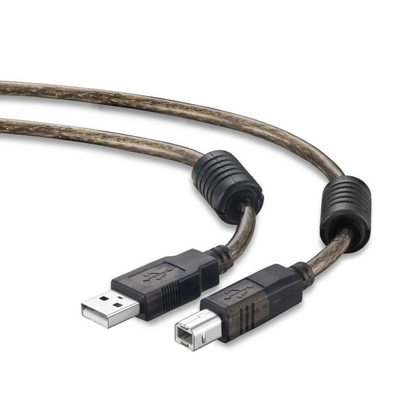 Cable de impresora USB 2.0 Tan QY Active A-Macho a B-Macho de 15 m