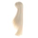 thumbnail image 1 of Postizo de pelo largo liso de 1/4 compatible con dollfie dorado, 1 of 9