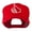 Red, variant on Thumbs Up Embroidered Cap - Khaki OSFM