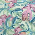 thumbnail image 1 of oneOone Cotton Cambric Mint Green Fabric Tropical Palm Leaf Craft Projects Decor Fabric Printed By The Yard 56 Inch Wide, 1 of 4