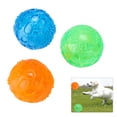 thumbnail image 4 of 3pcs Set Mascota Perra Chiche Bola De Masticación De Juguete Para Cachorros De Tope De Limpieza De Dientes Para Juego Interactivo Entrenamiento De Salud Juguetes Coloridos, 4 of 7