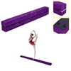 Costway 7 Sectional Gymnastics Floor Balance Beam Skill Performance Training Folding