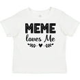 thumbnail image 3 of Inktastic Meme Loves Me Baby Clothes Girls Baby T-Shirt, 3 of 5