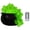 Green, variant on Purple Light-Up Bubble Cauldron, Halloween Bubble Machine Pot with Remote for Party Decor for Home Seasonal Display