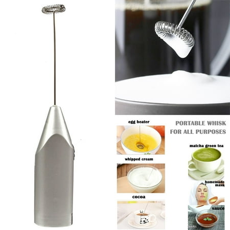 Automatic Design mini hand held electric mixer handheld Milk Frother Handheld Stirrer Electric Foam Maker milk frother wand for Coffee Cappuccino Latte Espresso Hot Chocolate