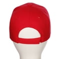 thumbnail image 3 of Daxton Structured Baseball Hat Cap 3D Alphabet A to Z Letter Number Initial-Red, Letter B, 3 of 7