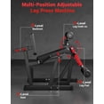 thumbnail image 3 of Danolapsi Leg Extension and Curl Machine,4-in-1 Leg Press Machines for Home Gym,Lower Body Special Leg Machine,700Lbs Weight Capacity Adjustable Workout Equipment,Exercise Bench for Lower Body, 3 of 7