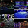 thumbnail image 6 of Cocobaby LED Net Mesh Lights Fairy String Curtain Lamp Christmas Party Wedding Xmas Decor, 6 of 13