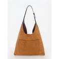 thumbnail image 5 of U.S. Polo Assn. Women's Hobo Shoulder Bag, Cognac, 5 of 6
