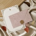 thumbnail image 4 of 9 sobres, 30 hojas de papel, 16,5*11 cm/21*14,8 cm, rosa + naranja + rojo, sobres de invitación para tarjetas, 4 of 5
