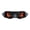 Red, variant on Solar Demon Eye Led Car Window Light, Suction Cup Night Dynamic Cars Windshield Animated Led Ambient Light, Rechargeable Waterproof Warning Lights for SUV,Truck,rv Cars Side/Rear Window
