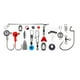 thumbnail image 4 of Kit de accesorios de pesca de 257 piezas, incluidos anzuelos, pesas de plomo para fundición de lubina, naranja, 4 of 5