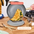 thumbnail image 6 of Beautiful 21-Piece Ceramic Nonstick Cookware Set with Pots and Pans, Bakeware, and Kitchen Tools, Black Sesame by Drew Barrymore, 6 of 18