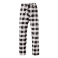 thumbnail image 4 of UAMVSH Plaid Pajama Pants for Women Printed Ladies Loose Fit Wide Leg Sleep Pants Elastic Waist Drawstring Long Lounge Pj Bottoms, 4 of 5