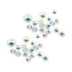 thumbnail image 2 of 200 cuentas redondas de cristal de 8 mm para hacer tú mismo, cuentas chapadas de colores, accesorios para bisutería, collares y pulseras., 2 of 6