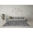 thumbnail image 3 of Ahgly Company Indoor Square Oriental Gray Industrial Area Rugs, 4' Square, 3 of 4