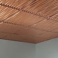 thumbnail image 2 of FASÄDE Dunes Decorative Vinyl 2ft x 2ft Lay in Ceiling Panel in Polished Copper(5 Pack), 2 of 5