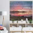 thumbnail image 3 of Design Art - Beau Lever de Soleil d'Automne sur Rivière, 3 of 5