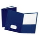 thumbnail image 1 of Fólder laminado Oxford doble solapa Tamaño carta Azul Marino Paquete C/5, 1 of 3