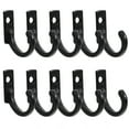 thumbnail image 6 of Fovewise 10pcs Zinc Alloy Coat Hooks Pastoral Style Wall Mounted Rustic Style Clothes Hooks Wall Mounted Coat Hooks Heavy Duty Wall Hook, 6 of 8