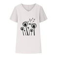 thumbnail image 2 of Zuesphe Plus Size Graphic Tops for Women Sexy Summer Shirts for Women 2025 Blouses for Women 2025 Plus Size Womens Graphic Tees Vintage, 2 of 3