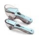 thumbnail image 1 of Juego de cucharas medidoras de plástico para su cocina, dos tamaños de tazas para todo tipo de medición de líquidos y secos, cucharas y dispositivo para tazas, 1 of 5