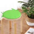 thumbnail image 4 of Ramiter Round Chair Cushion Tie Rope Style Dual Size Optional Solid Color Home Fabric Thickened Dining Chair Cushion Round Stool Seat Pad Lumbar Back Support for Car, 4 of 5