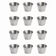 thumbnail image 2 of Paquete de 60 Tazas de Salsa de Condimento de Acero Inoxidable, Tazas de Salsa de Inmersión de Comercial, Tazas de Condimento Ramekin Tazas de Porciones, 2 of 5