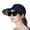 Black, variant on WTXUE Visor Hats for Women Bald Cap Women's Spring And Summer Fashion Top Line Large Edge Sunshade Hat Tennis Hats Ponytail Hat Wide Brim Sun Hat Beige One Size