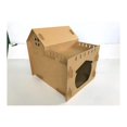 thumbnail image 3 of JTAOT Cardboard Cat House Cat Houses & Condos W22 x D18 x H21, 3 of 4